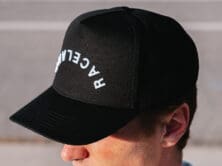 Raceland Inverted Logo Hat - Black